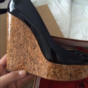 Christian Louboutins wedge
